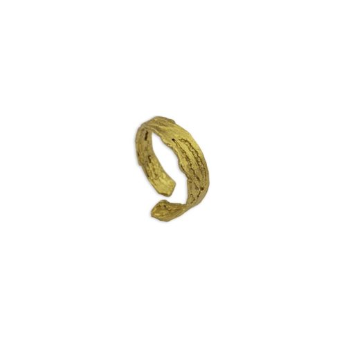 Ασημένιο επιχρυσωμένο δαχτυλίδι 9-κοσμήματα μαμόγλου Αθήνα