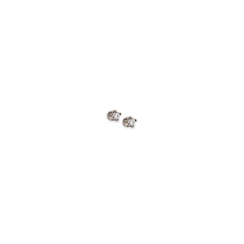 Λευκόχρυσα σκουλαρίκια Κ14-3-Κοσμήματα Μαμόγλου Αθήνα