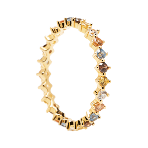 Ασημένιο επιχρυσωμένο δαχτυλίδι sage gold ring -a-κοσμήματα Μαμόγλου (2)