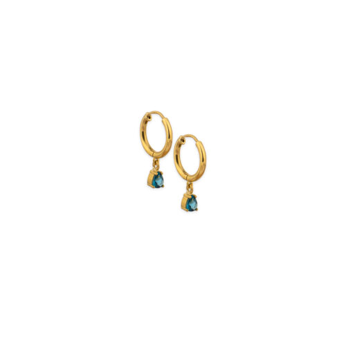 Χρυσά σκουλαρίκια Κ9-06-Κοσμήματα Μαμόγλου Αθήνα