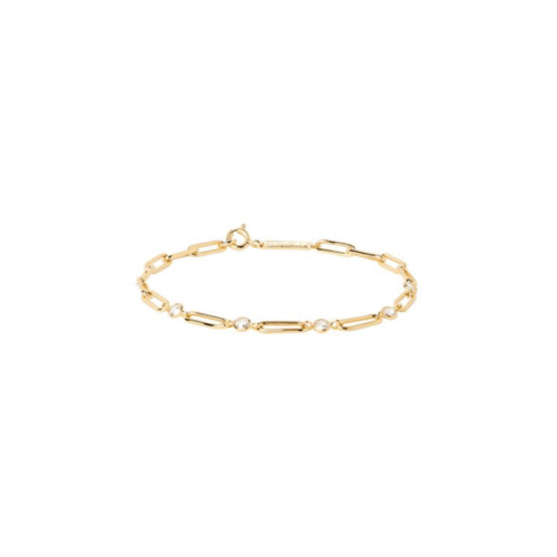 Ασημένιο επιχρυσωμένο βραχιόλι 925° miami gold chain Pd Paola-κοσμήματα μαμόγλου