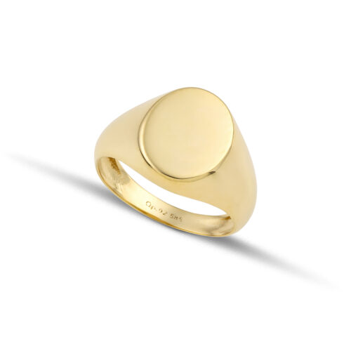 Χρυσό δαχτυλίδι σεβαλιέ Κ14-012-κοσμήματα μαμόγλου Αθήνα