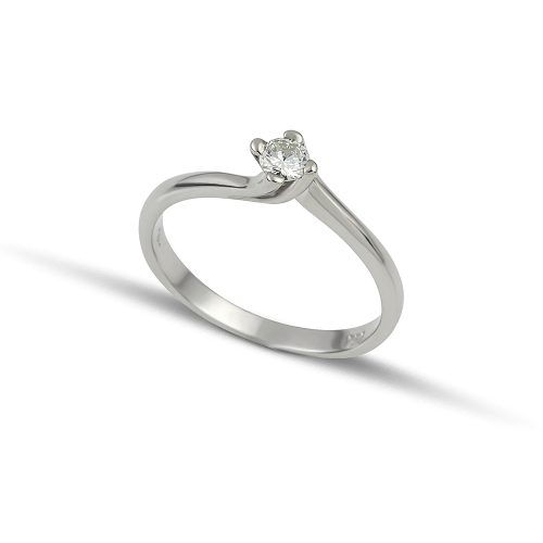 Λευκόχρυσο μονόπετρο Κ18 με lab grown διαμάντι 0,54ct-006-κοσμήματα μαμόγλου Αθήνα