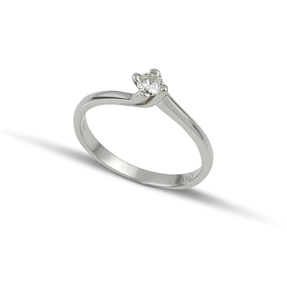 Λευκόχρυσο μονόπετρο Κ18 με lab grown διαμάντι 0,54ct-006-κοσμήματα μαμόγλου Αθήνα